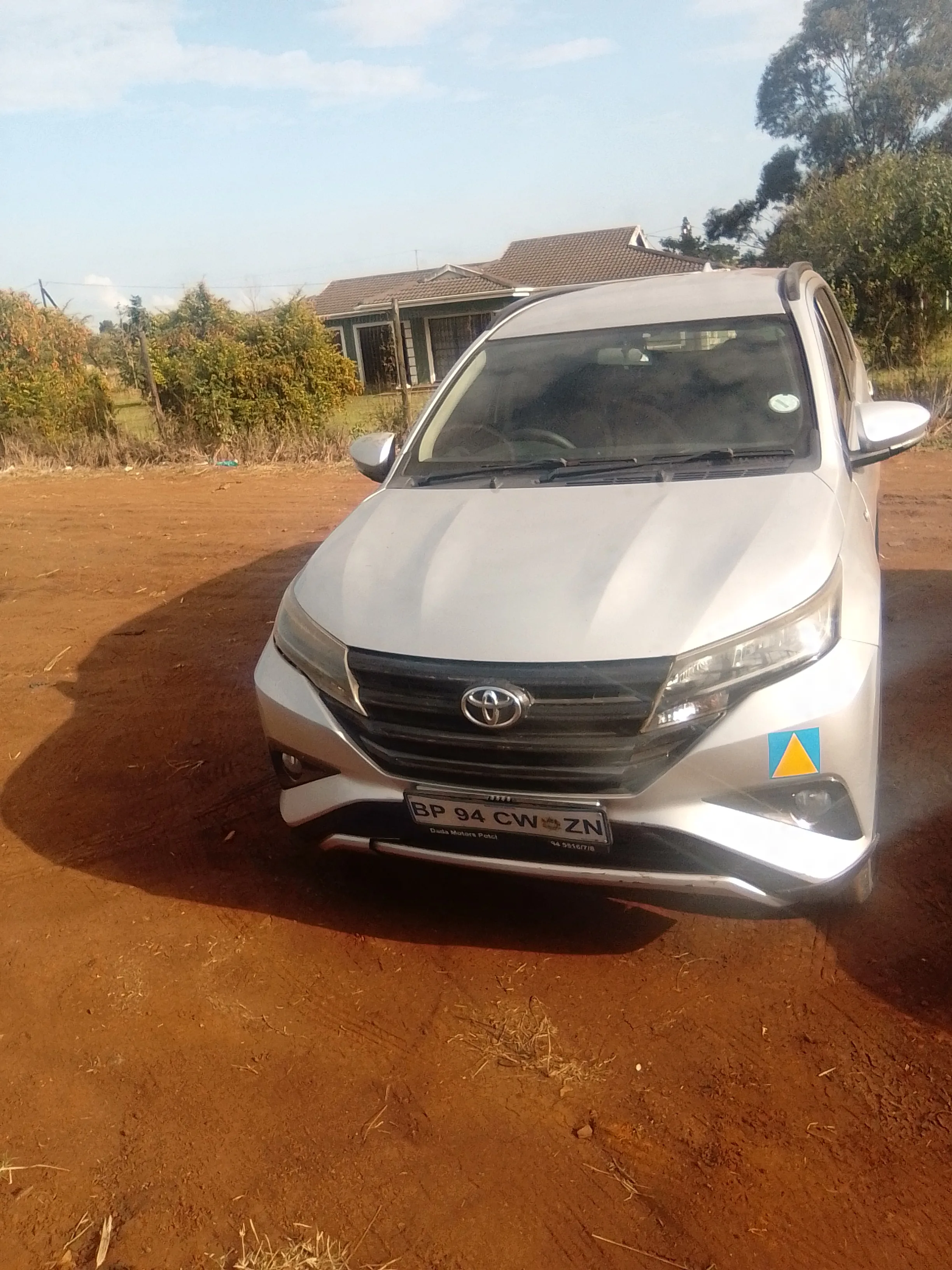 Toyota Rush for hire — BP 94 CW ZN